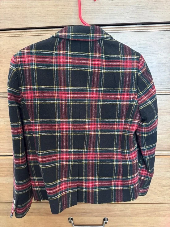 J. Crew tartan plaid wool blazer - Picture 4 of 4